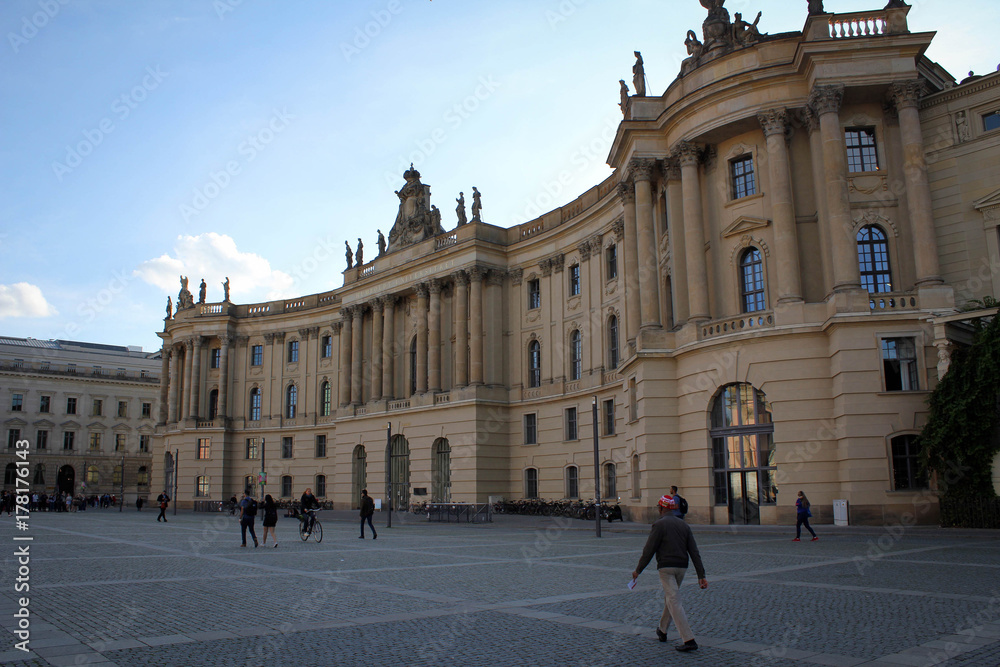 Obraz premium Old library building in Berlin, Germany