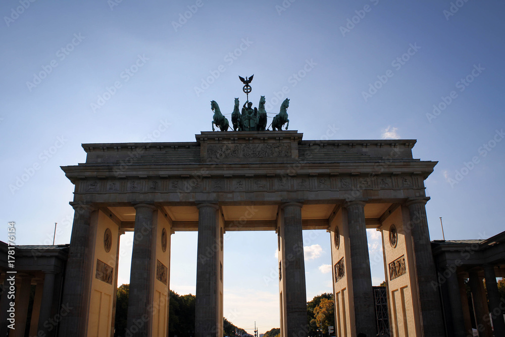 Obraz premium Brandenburg Gate in Berlin, Germany