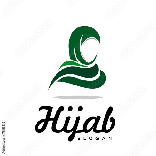 Green Muslim Hi jab logo