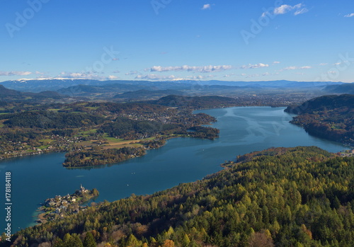 Ostteil des Wörthersees / Kärnten / Österreich