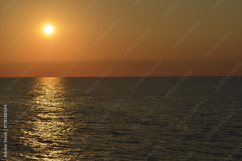 Puesta del sol Mar Mediterraneo (Islas Baleares) - Spain