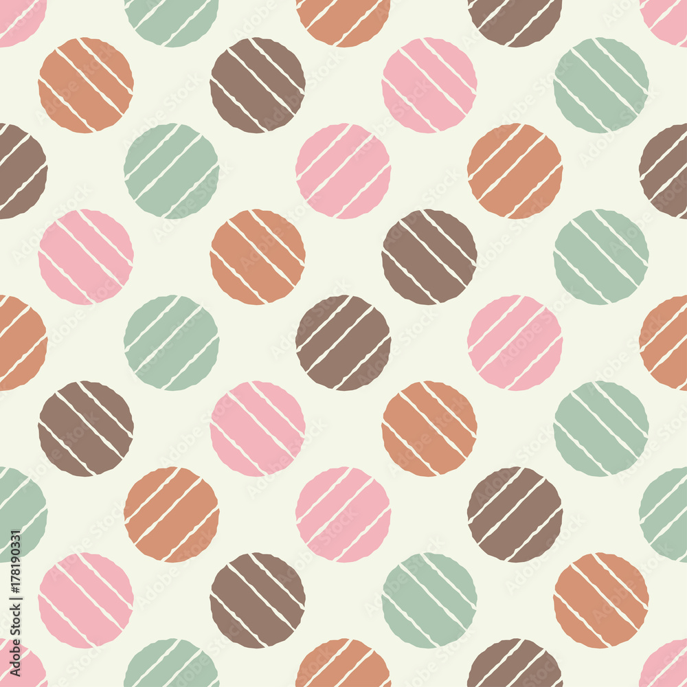 Polka dot seamless pattern. Sketch texture. Textile rapport. Polka dot seamless pattern. Sketch texture. Textile rapport.