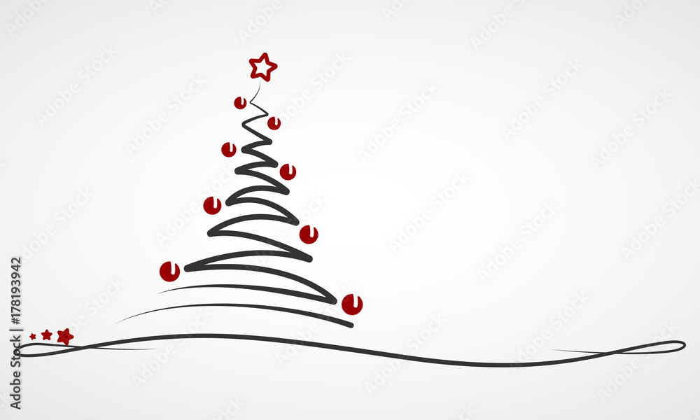 Weihnachten - Grußkarte Weihnachten - Grußkarte