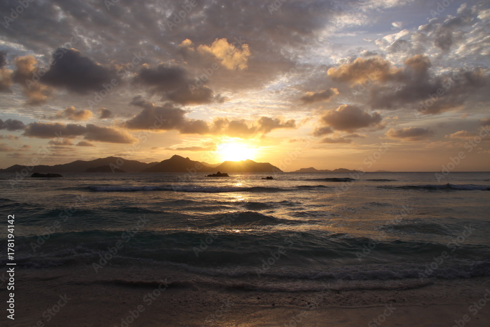 Coucher de soleil Seychelles Coucher de soleil Seychelles