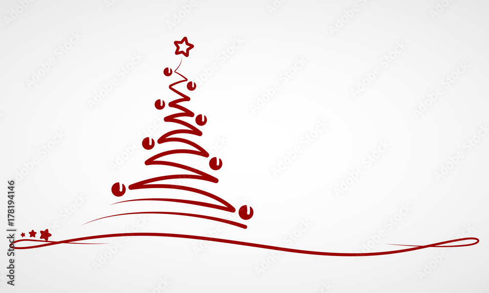 Weihnachten - Grußkarte Weihnachten - Grußkarte