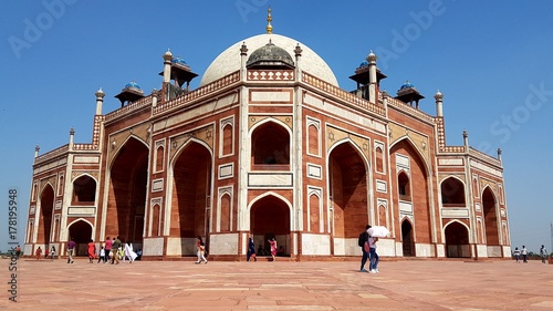 First floor view of "Humayun's tomb", New delhi India