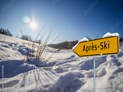 Après-Ski Schild