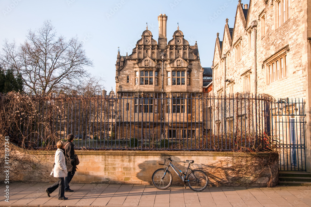 Obraz premium Old building in Oxford UK