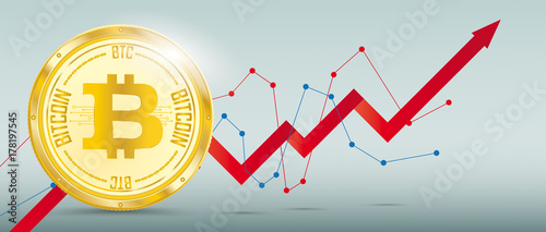 Golden Bitcoin Growth Chart