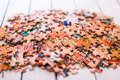 Pieces of a puzzle