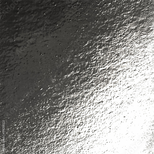 silver chrome foil background