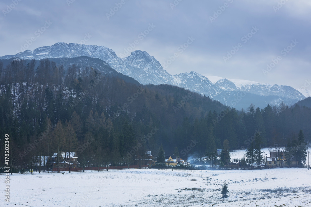 Tatra mountains in winter time, Poland
