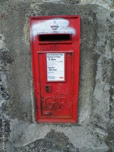 Post Box in the wall © littleedy