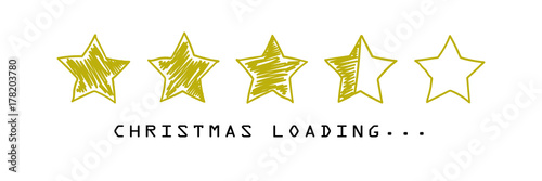 Christmas loading - weiß