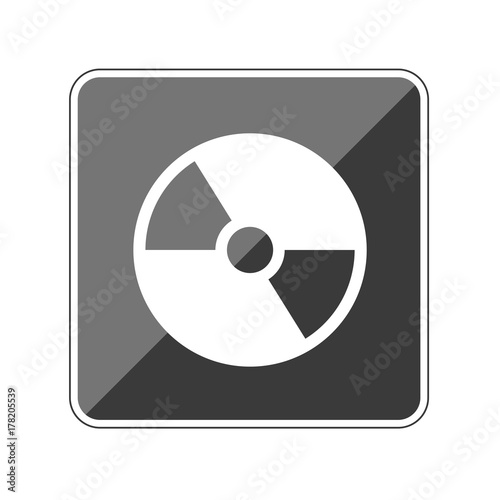 CD - Datenträger - Reflektierender App Button