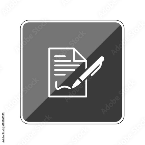 Vertragsabschluss - Reflektierender App Button