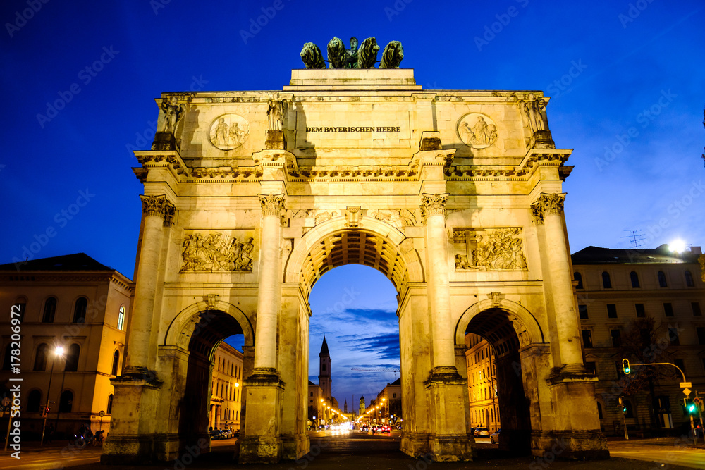 Fototapeta premium siegestor in munich