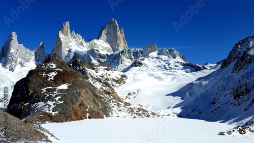 End of trekking to Fitz Roy
