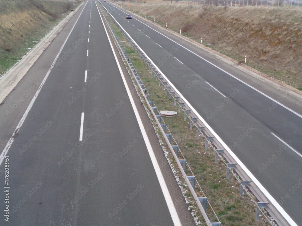 Obraz premium Greece highway
