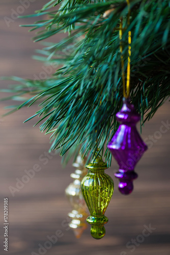 Christmas decorations it's the little lanterns