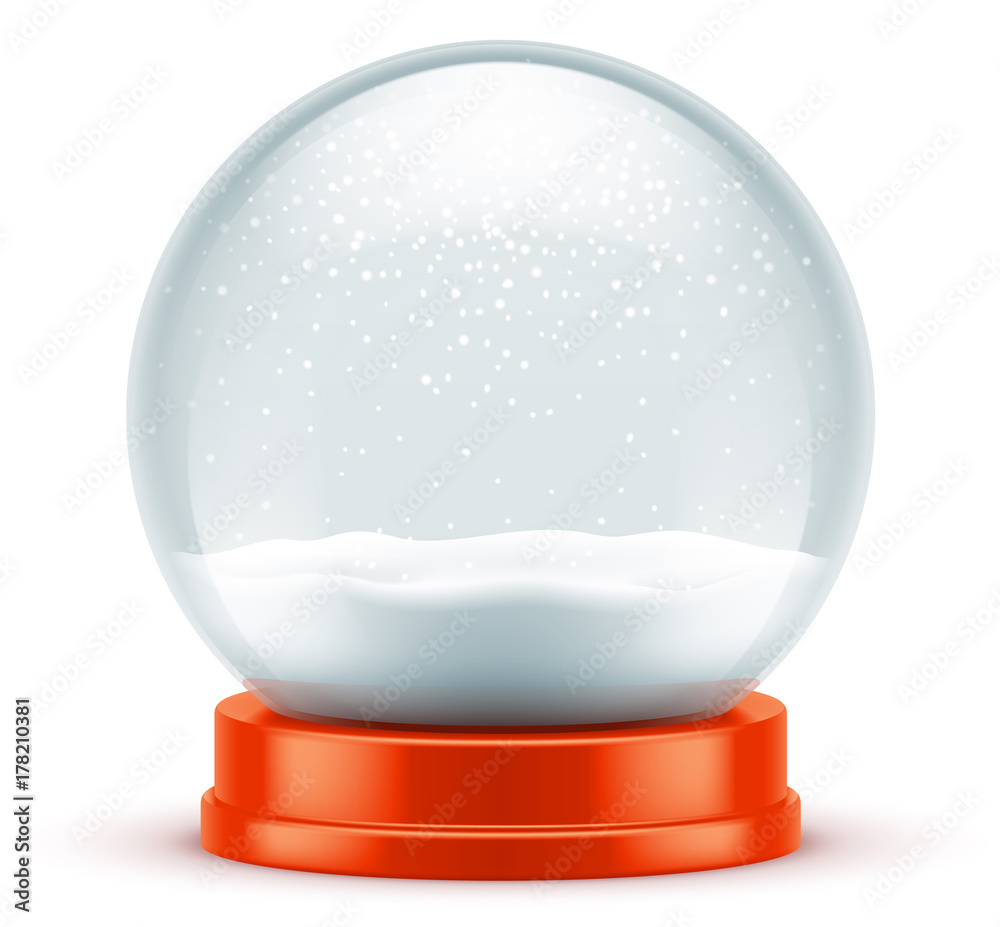 Boule à neige vectorielle 2