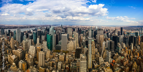 New York city from above