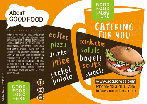 Food flayer