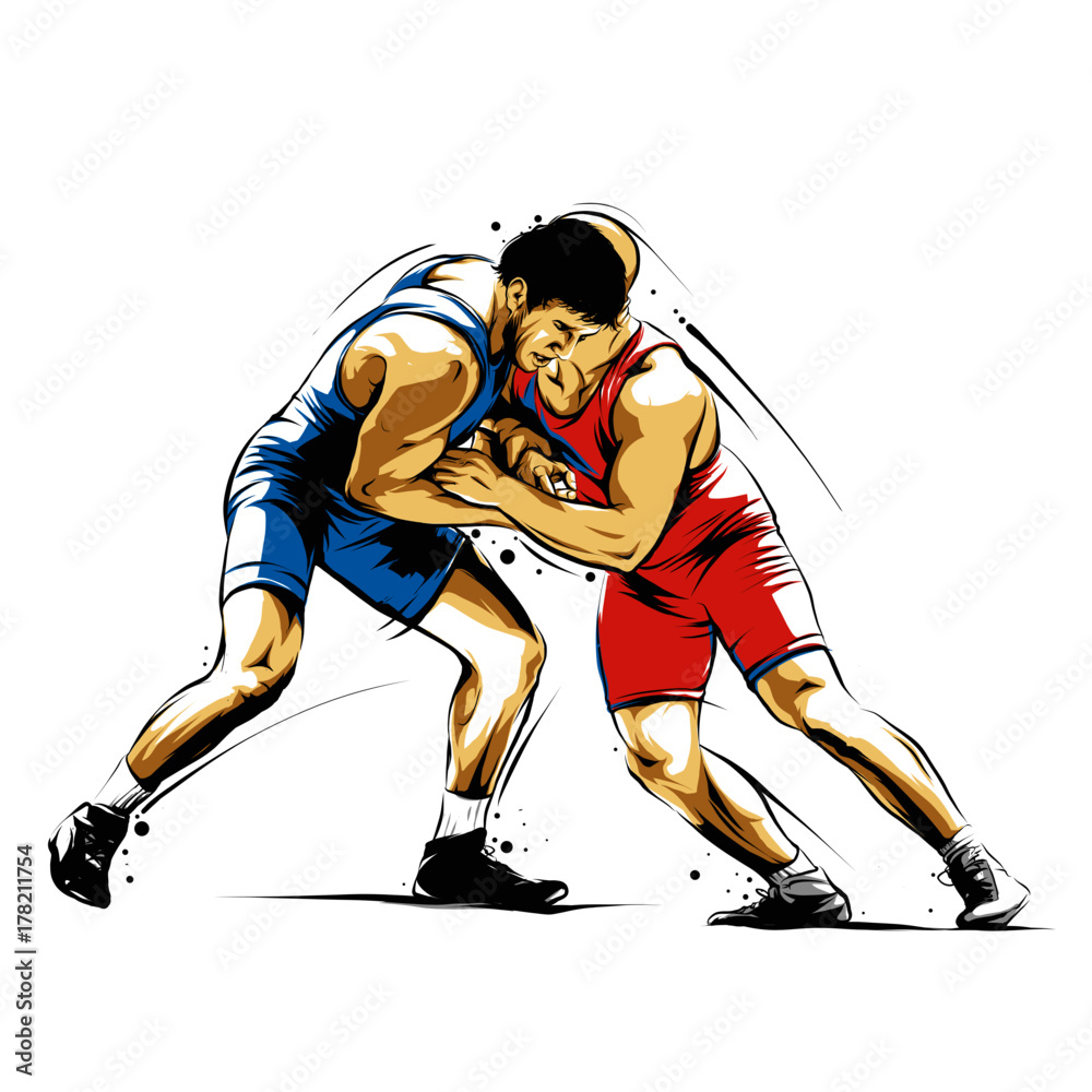 Wrestling action 2025