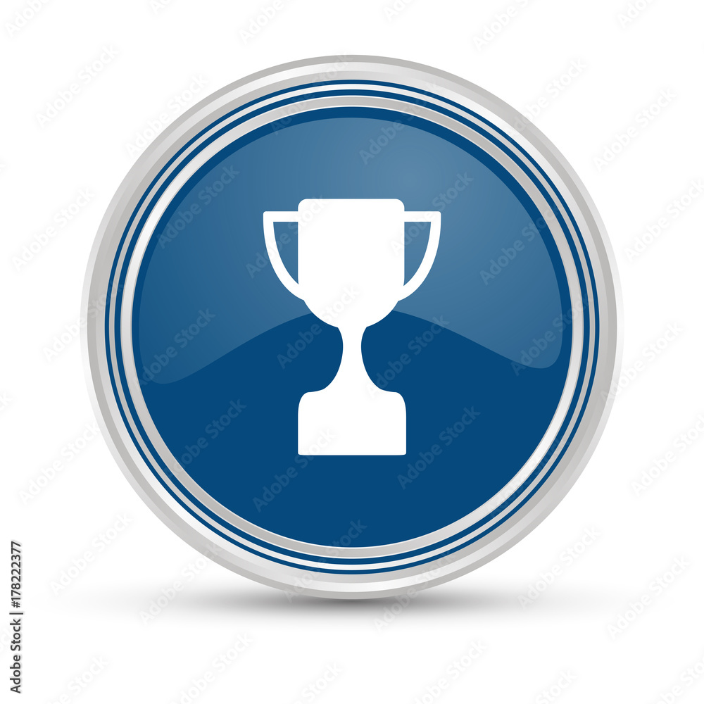 Blauer Button - Pokal Blauer Button - Pokal