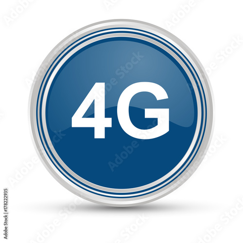Blauer Button - 4G