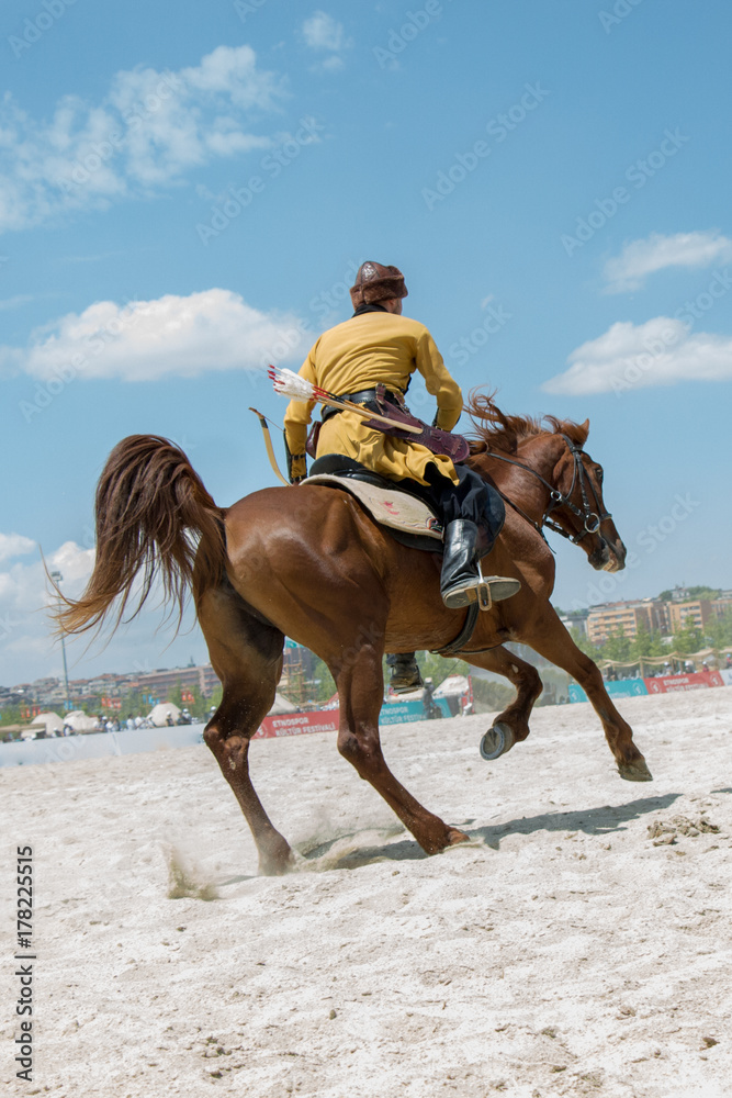 Turkish horseman ethnic clothes examples Turkish horseman ethnic clothes examples