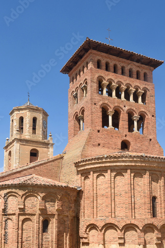 Church of San Tirso and San Benito in Sahagun, Way of St. James, Leon, Spain