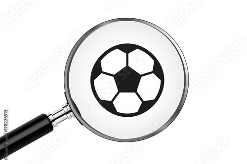 Lupe sucht/findet - Fußball