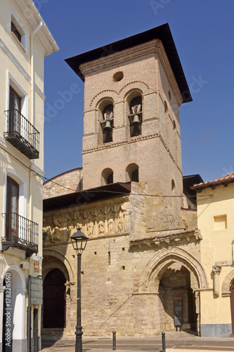 Romanesque church of Satiago, Carrion de los Condes, Palencia province, Spain