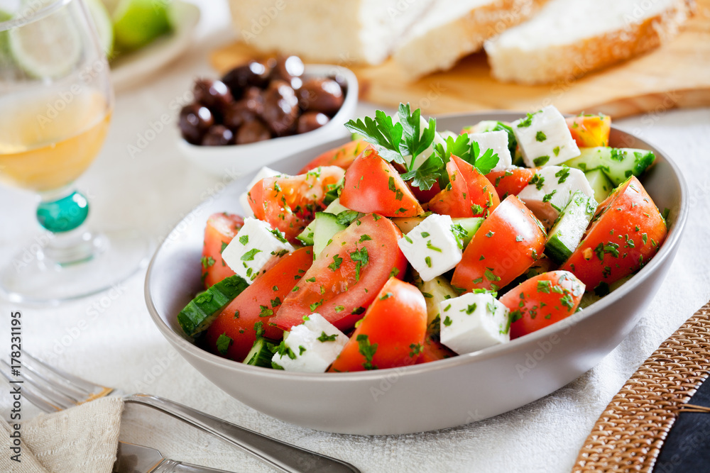 Refreshing Greek Salad