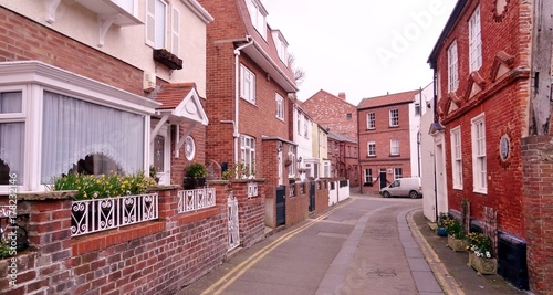 Angleterre great britain Royaume uni Yorkshire Scarborough  ruelle typique