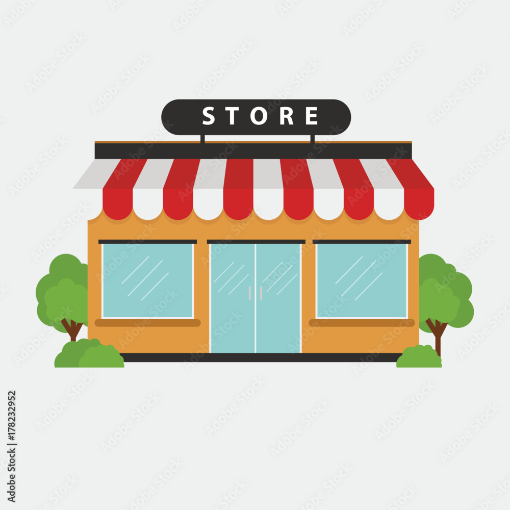 Store Flat Vector