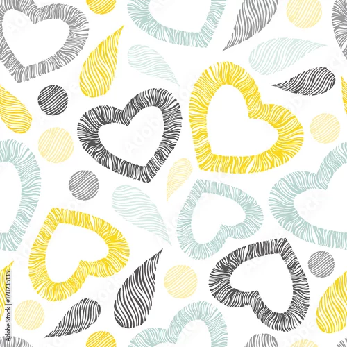 Tapety Streszczenie wzór z ręcznie rysowane tekstury.