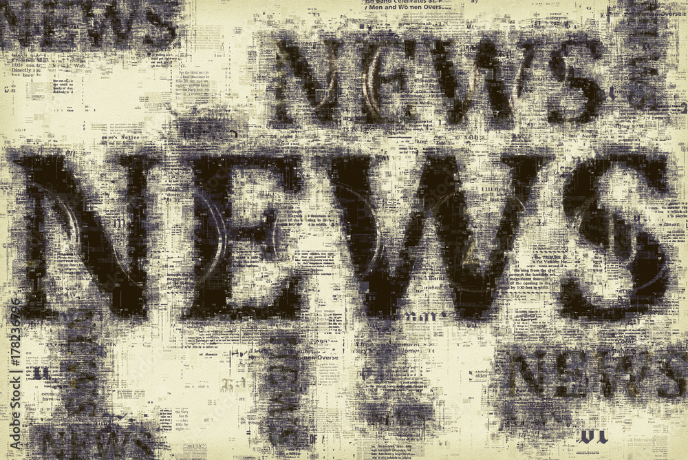 News and journalism, conceptual illustration News and journalism, conceptual illustration