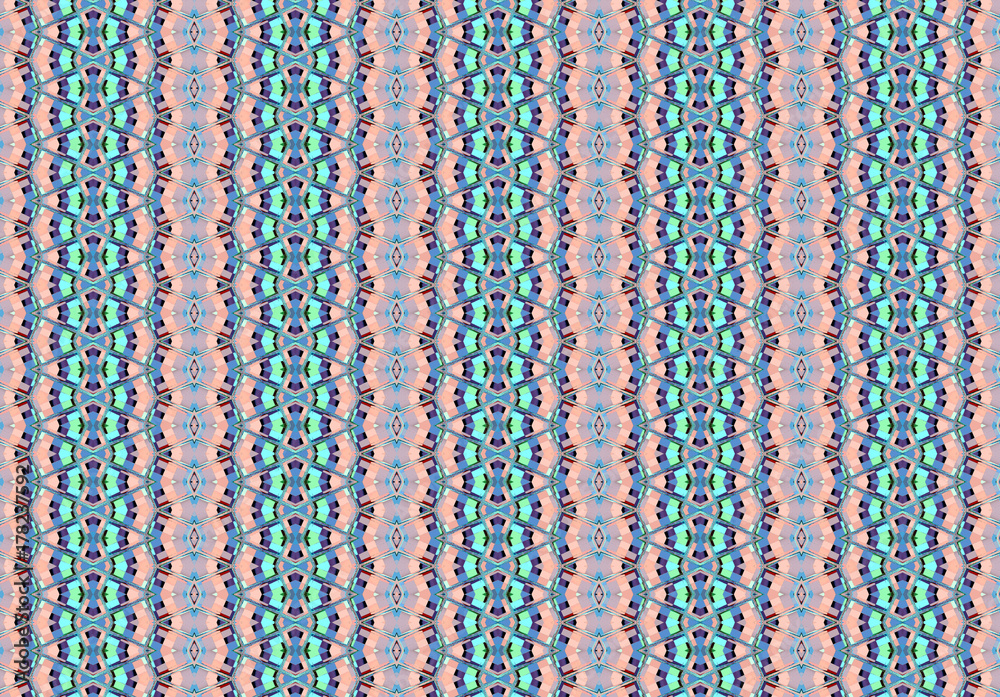 Violet pink forms and shapes, textile pattern and design Violet pink forms and shapes, textile pattern and design