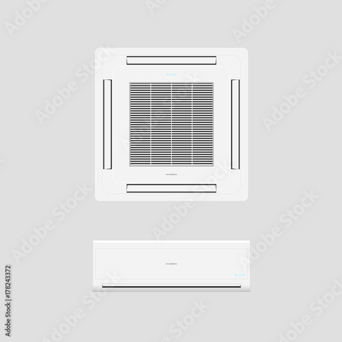 air conditioner realistic
