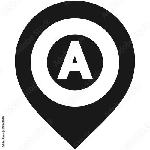 Free Download Black map pin, - GFXLoad