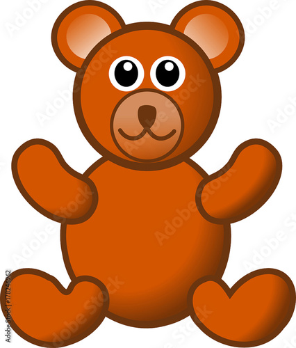 cartoon animal bear illustration