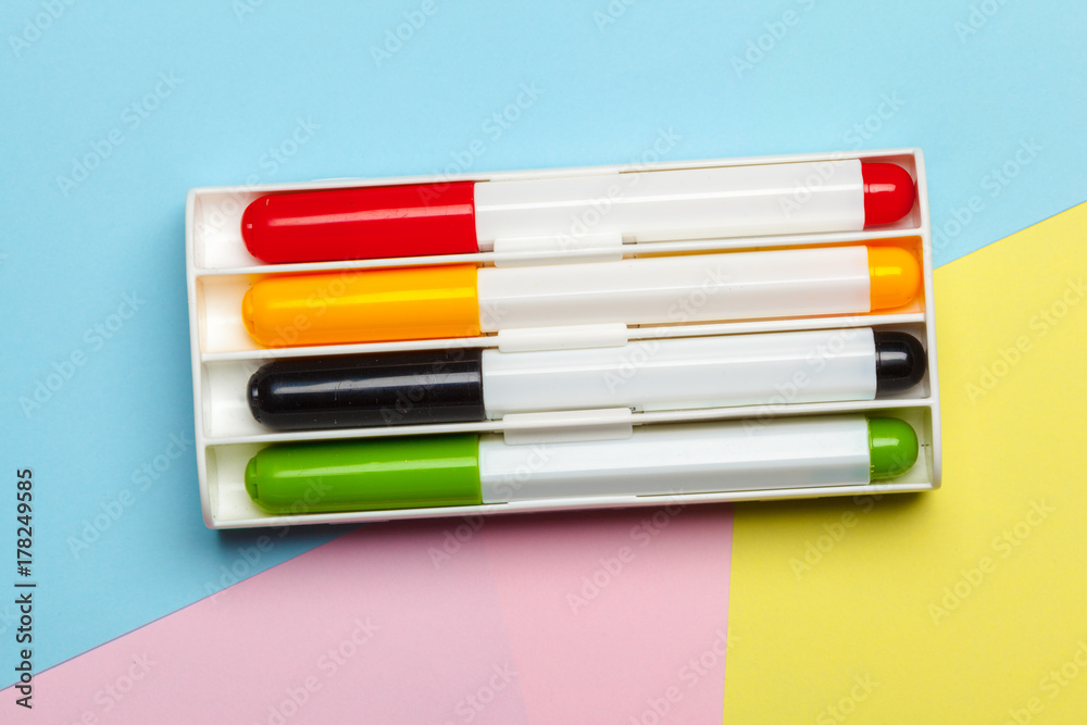 Fototapeta premium Colorful Marker pen