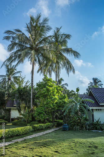 Cottages on the Bay in a tropical garden