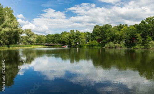 lake in the park