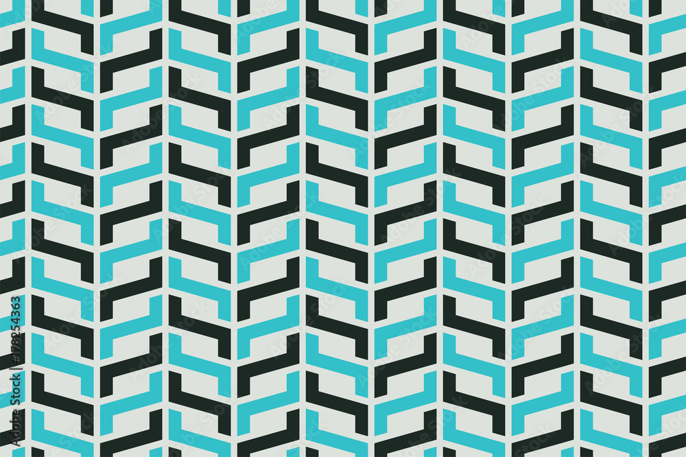 Colorful seamless geometric pattern