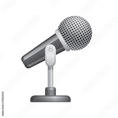 Mic & Support - Novo Icons . A professional, pixel-aligned icon designed on a 64 x 64 pixel.  