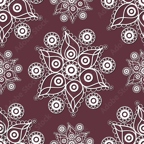 Seamless lace pattern 1