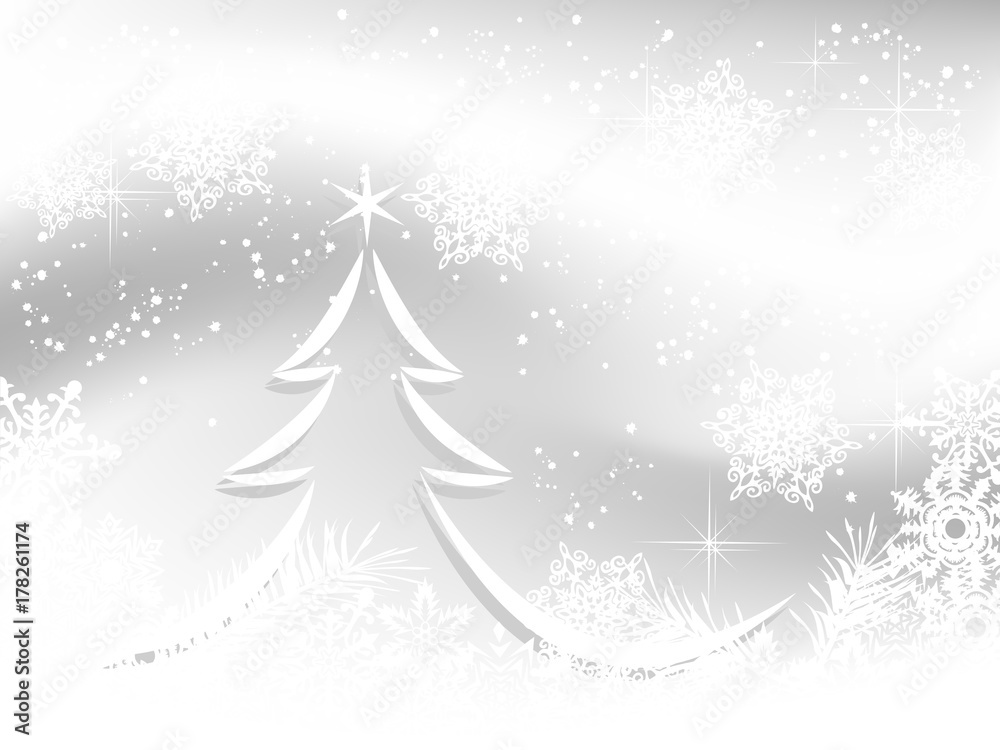 Obraz premium Winter background